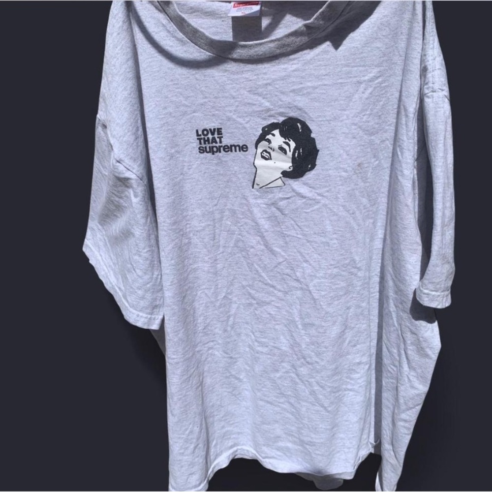 Supreme Gray Graphic T-Shirt